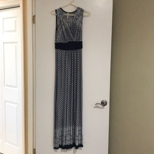 Navy Blue Maxi Dress
